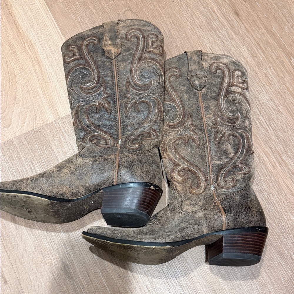 Durango Rustic Tan Western Boots